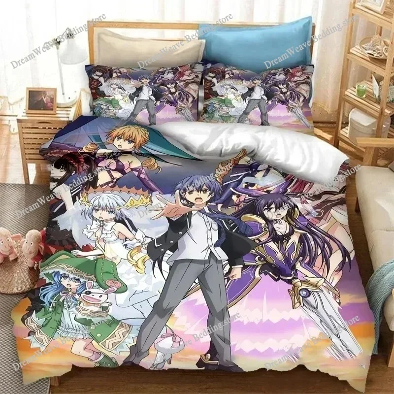 Date A Live Luxury Bedding Set Japan Anime Cartoon Duvet Cover Set Comforter Bedspread Twin Single Size Printed Home Textile9639
Date A Live Luxury Bedding Set Japan Anime Cartoon Duvet Cover Set Comforter Bedspread Twin Single Size Printed Home Textile9639