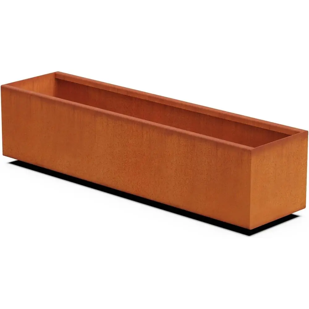Large 48x12 Inch Corten Steel Outdoor Planter Box, Heavy Duty, Fully Assembled for Patios, Decks, and Garden Edging
Large 48x12 Inch Corten Steel Outdoor Planter Box, Heavy Duty, Fully Assembled for Patios, Decks, and Garden Edging