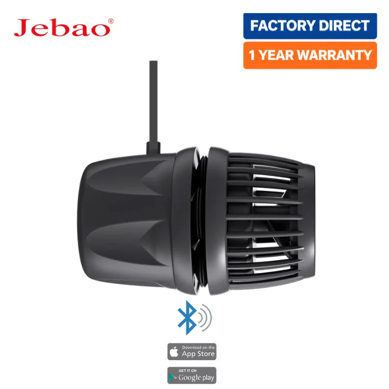 Jebao Jecod DMP-15 New Smart Bluetooth App Control Cordless Freshwater Saltwater Fish Tank Aquarium Wavemaker Pump
Jebao Jecod DMP-15 New Smart Bluetooth App Control Cordless Freshwater Saltwater Fish Tank Aquarium Wavemaker Pump