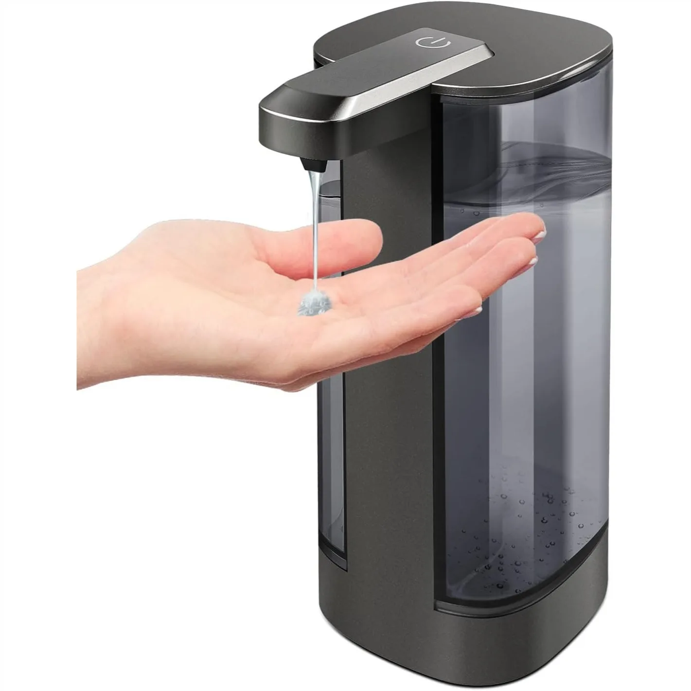 Automatic Soap Dispenser, Rechargeable Touchless, 17oz/500ml with 4 Adjustable Levels, Wall Mount for Kitchen Bathroom
Automatic Soap Dispenser, Rechargeable Touchless, 17oz/500ml with 4 Adjustable Levels, Wall Mount for Kitchen Bathroom