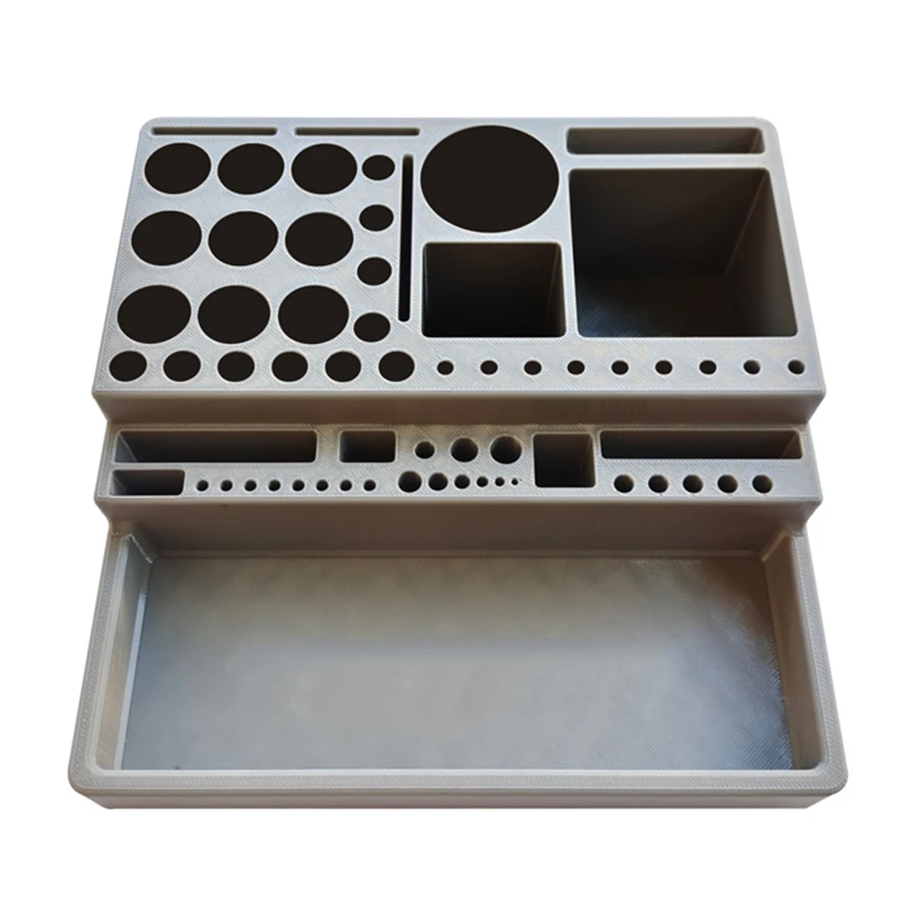 Approx. 7.1*7.1*2.1inch Fly Tying Station Easy Access Tools Efficient Workspace Functional Design Fishing Workspace
Approx. 7.1*7.1*2.1inch Fly Tying Station Easy Access Tools Efficient Workspace Functional Design Fishing Workspace