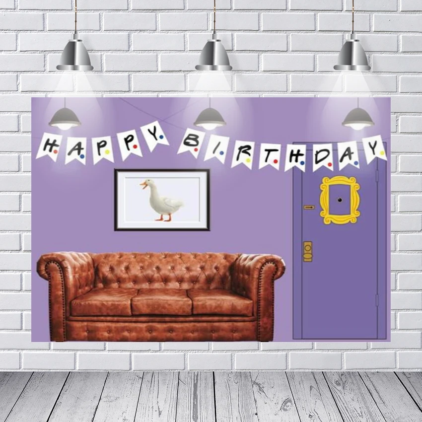 Friends Theme Birthday Party Backdrop Photography Purple Welcome Baby Shower Decoration Banner Photo Background Props
Friends Theme Birthday Party Backdrop Photography Purple Welcome Baby Shower Decoration Banner Photo Background Props