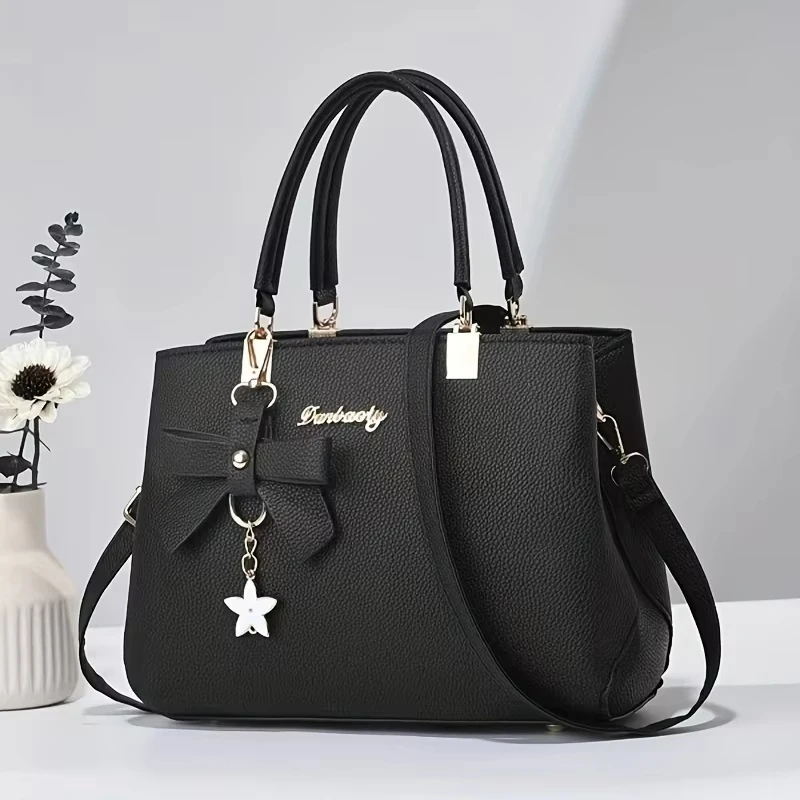 Women's PU Leather Handbag Elegant Bowknot Design Multi Compartment Crossbody Medium Lightweight Daily Use Multicolor Available
Women's PU Leather Handbag Elegant Bowknot Design Multi Compartment Crossbody Medium Lightweight Daily Use Multicolor Available
