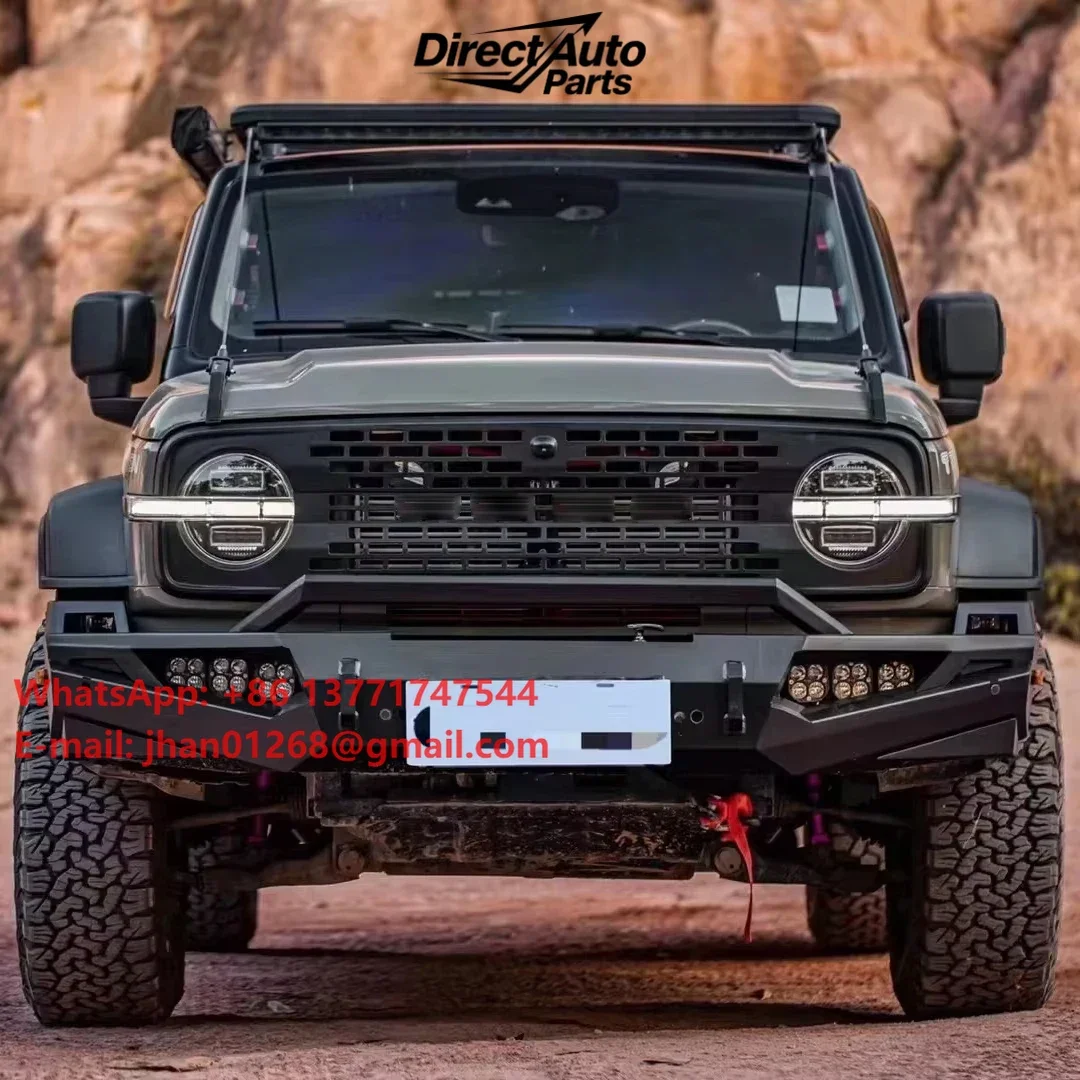 Front Bumper for Tank 300 Manufacture Accessories Offroad Bumper Guard Steel Bull bar with Light for Tank 300
Front Bumper for Tank 300 Manufacture Accessories Offroad Bumper Guard Steel Bull bar with Light for Tank 300