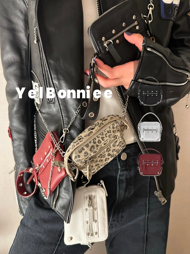 ex Crossbody Bag DEINET Card Holder Multi-Card Slot Chain Strap Rivet Decoration Daily Use Soft Leather Handbag
ex Crossbody Bag DEINET Card Holder Multi-Card Slot Chain Strap Rivet Decoration Daily Use Soft Leather Handbag