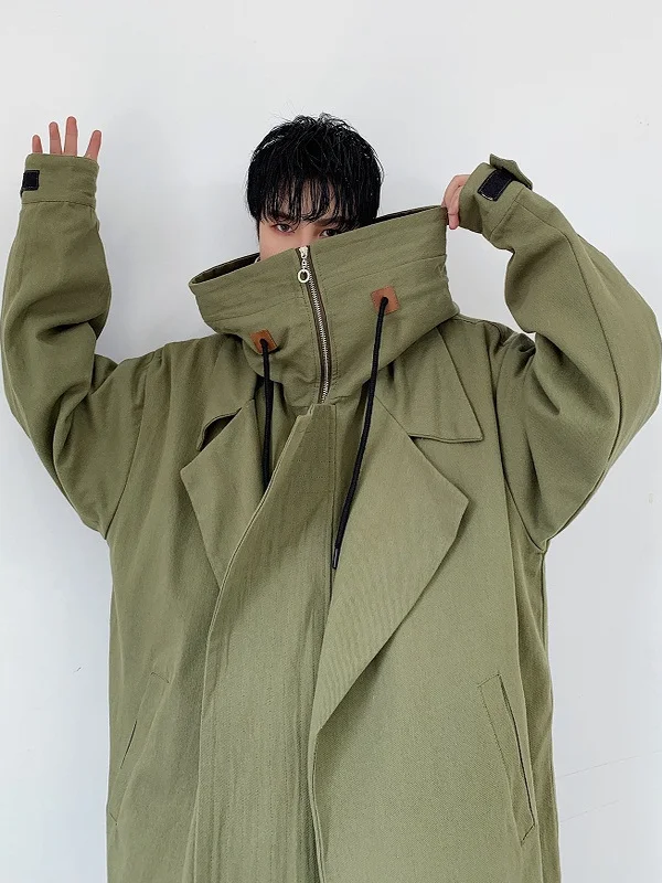 k Mountain System Men's Jaet Hooded Loose Collar Vintage Workwear Single Sle Youth ular Long Sve Outerwear
k Mountain System Men's Jaet Hooded Loose Collar Vintage Workwear Single Sle Youth ular Long Sve Outerwear