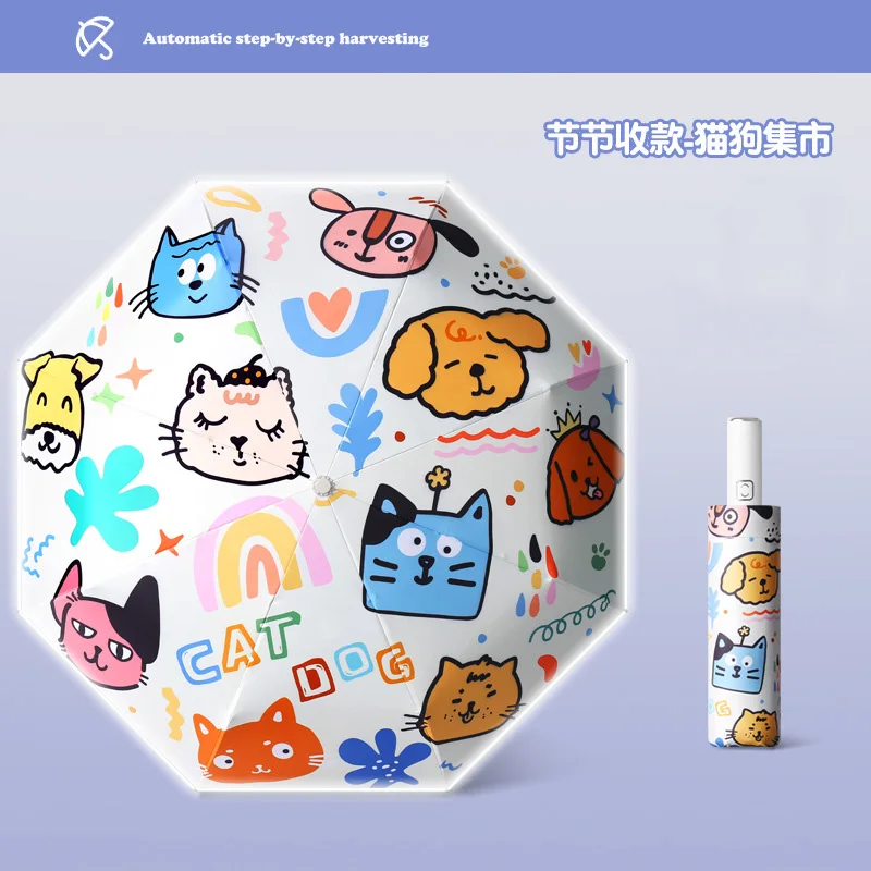 Auto Open Kids Umbrella UPF50+ 8-Rib Windproof Reflective Strip Unicorn Black Glue UV One-Click Foldable for Children's Umbrella
Auto Open Kids Umbrella UPF50+ 8-Rib Windproof Reflective Strip Unicorn Black Glue UV One-Click Foldable for Children's Umbrella