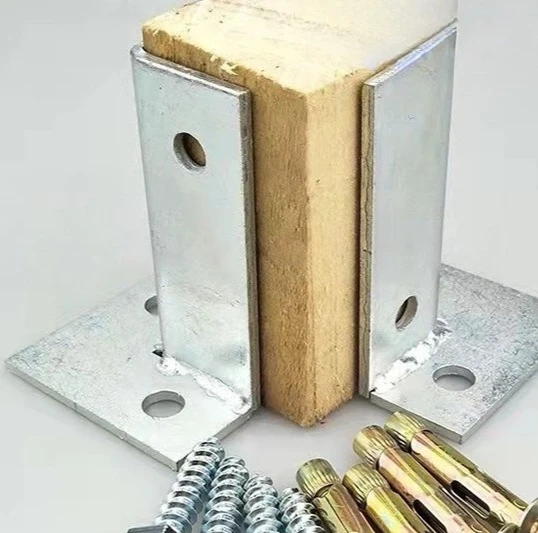 4 шт., оцинкованная нержавеющая сталь 304, 3-сторонний базовый кронштейн с винтами и анкером для пола
4 шт., оцинкованная нержавеющая сталь 304, 3-сторонний базовый кронштейн с винтами и анкером для пола