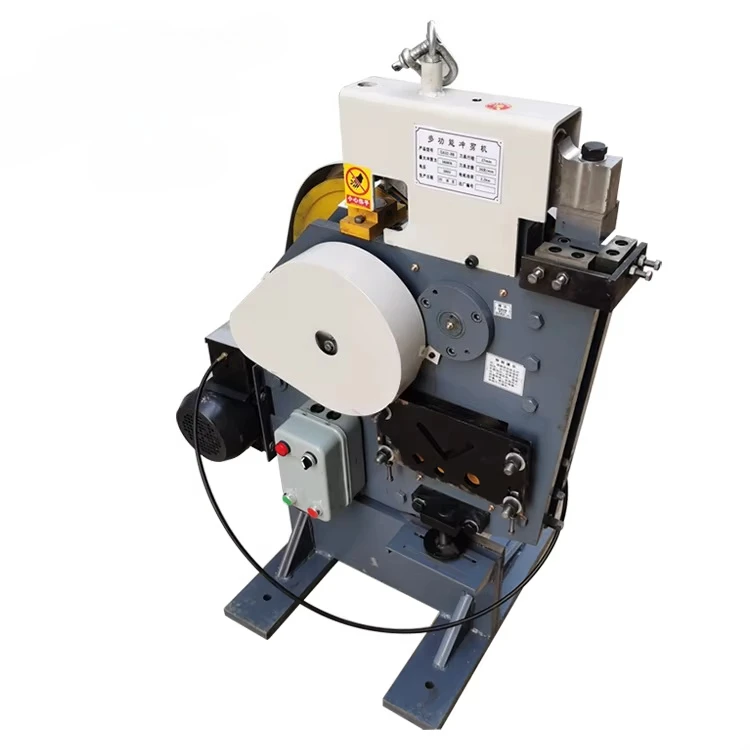 High Quality Combined Punching and Shearing Machine Ironworker for Metal Steel Angle Cutting Hole Punching 25mm Sheet Processing