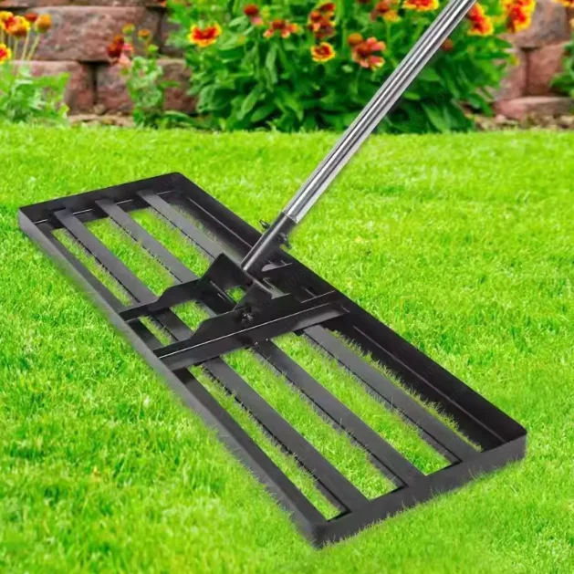 Грабли для выравнивания сада, широкая головка для разбрасывания почвы, песка и удобрений, универсальный инструмент для выравнивания для ухода за газоном и двором
Грабли для выравнивания сада, широкая головка для разбрасывания почвы, песка и удобрений, универсальный инструмент для выравнивания для ухода за газоном и двором