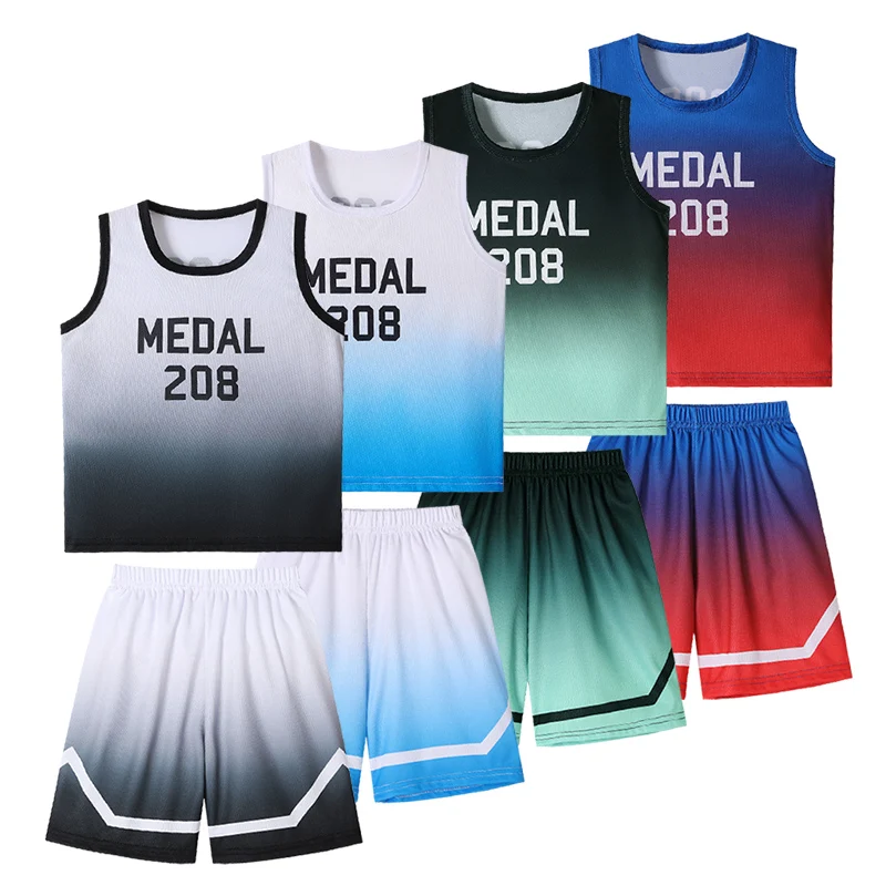 2/4Piece Summer Children's Tie Dye Gradient Sports Suit Boys' Breathable Comfortable Vest T-shirt Girls' Colorful Outdoor Shorts
2/4Piece Summer Children's Tie Dye Gradient Sports Suit Boys' Breathable Comfortable Vest T-shirt Girls' Colorful Outdoor Shorts