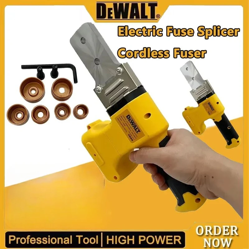 Dewalt Electric Pipe Welding Machine Cordless Fuser PPR PE Soldering Iron Plastic Tube PP Heating Hot Melt No Battery
Dewalt Electric Pipe Welding Machine Cordless Fuser PPR PE Soldering Iron Plastic Tube PP Heating Hot Melt No Battery