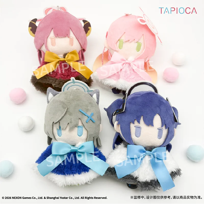 Tapioca Blue Archive Plush Doll Removable Cloak Official Game Merchandise Mini Stuffed Toy Polyester Collectible For Anime Fans
Tapioca Blue Archive Plush Doll Removable Cloak Official Game Merchandise Mini Stuffed Toy Polyester Collectible For Anime Fans