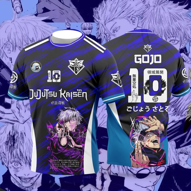 2026 Summer New Family Kids Tees Japanese Anime Football Jersey Jujutsu Kaisen Casual Sports T Shirts Men Women Rin Itoshi Shirt
2026 Summer New Family Kids Tees Japanese Anime Football Jersey Jujutsu Kaisen Casual Sports T Shirts Men Women Rin Itoshi Shirt