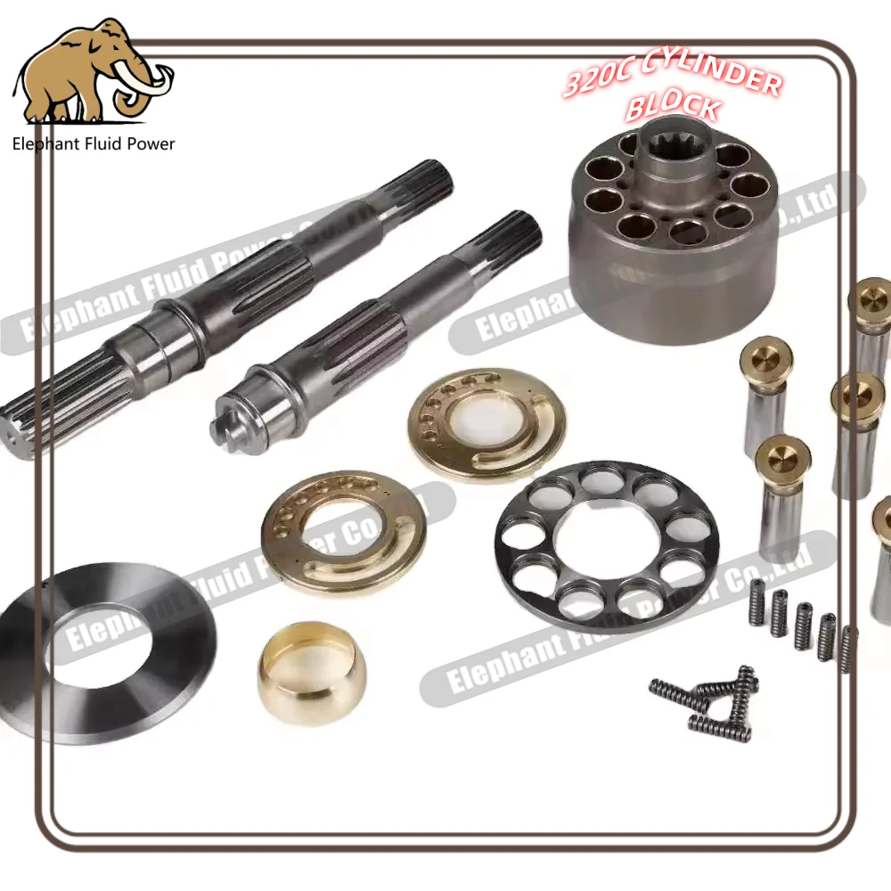 Детали гидравлического поршневого насоса OEM качества для блока цилиндров CAT 320C 
Детали гидравлического поршневого насоса OEM качества для блока цилиндров CAT 320C