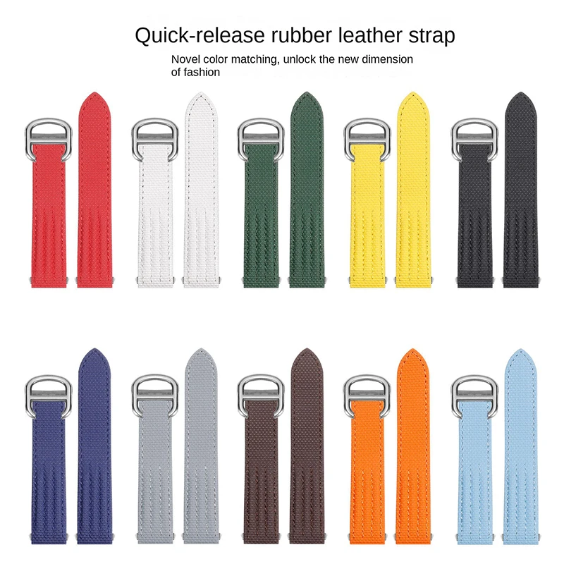 For Cartier watch strap men women Roadster W6206018 WE500260 quick release fluororubber strap 19mm 20mm 15.5mm replacement strap
For Cartier watch strap men women Roadster W6206018 WE500260 quick release fluororubber strap 19mm 20mm 15.5mm replacement strap
