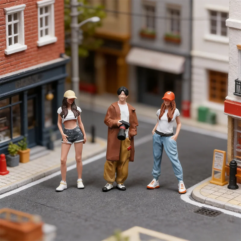 1/64 Scale Street Photography Doll Set Resin Scene Accessories DIY Hand Drawn Miniature Display Series Collection Gift Ornaments
1/64 Scale Street Photography Doll Set Resin Scene Accessories DIY Hand Drawn Miniature Display Series Collection Gift Ornaments