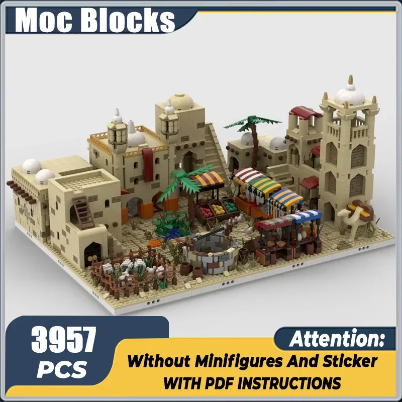 Технология Perfect Desert Village, модульные блоки Moc, строительные кирпичи, модель с видом на улицу, подарки, игрушки для детей, наборы для самостоятельной сборки, сборка
Технология Perfect Desert Village, модульные блоки Moc, строительные кирпичи, модель с видом на улицу, подарки, игрушки для детей, наборы для самостоятельной сборки, сборка