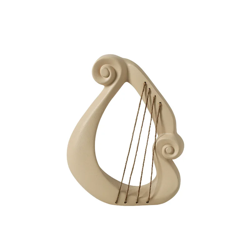 Wabi-sabi Japanese style abstract art harp ornament B & B club tea table bookcase design sense home soft decoration
Wabi-sabi Japanese style abstract art harp ornament B & B club tea table bookcase design sense home soft decoration