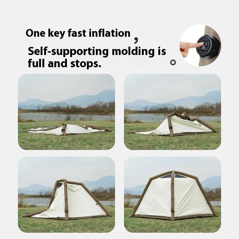 Надувная палатка Naturehike Ango Air Pro с автоматической надувкой в один клик, 7 уровней ветроустойчивости, колонные дуги из ТПУ, безопасность и устойчивость
Надувная палатка Naturehike Ango Air Pro с автоматической надувкой в один клик, 7 уровней ветроустойчивости, колонные дуги из ТПУ, безопасность и устойчивость