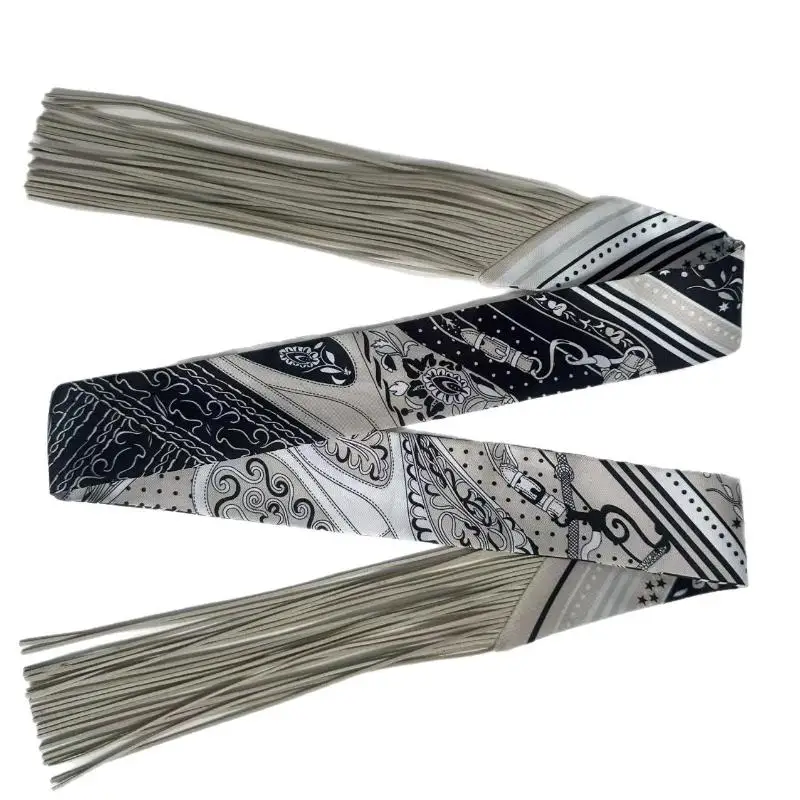 HOT! 130x5cm Tassel Europe Spring Cashew Nut Women's Decorative Small Silk Scarf Hair Band Binding Bag Handle Ribbon Small Scarf
HOT! 130x5cm Tassel Europe Spring Cashew Nut Women's Decorative Small Silk Scarf Hair Band Binding Bag Handle Ribbon Small Scarf