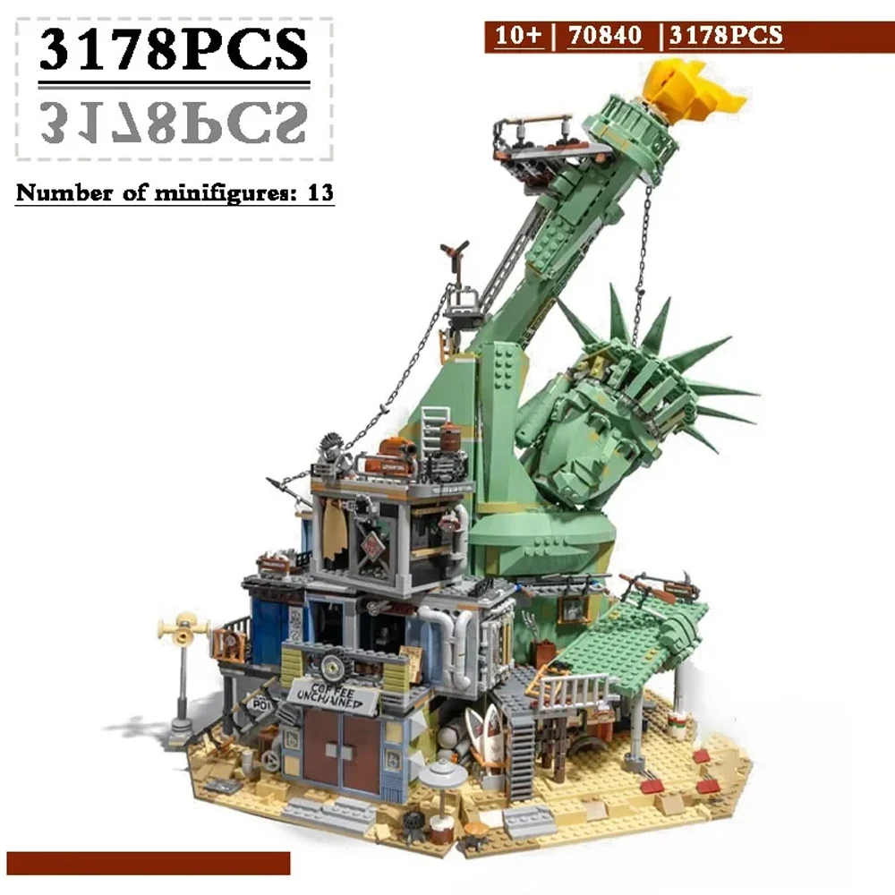 DIY Doomsday Castle Goddess Compatible with Model Building Blocks Children's Toy GiftS Welcome to Apocalypseburg TOYS
DIY Doomsday Castle Goddess Compatible with Model Building Blocks Children's Toy GiftS Welcome to Apocalypseburg TOYS