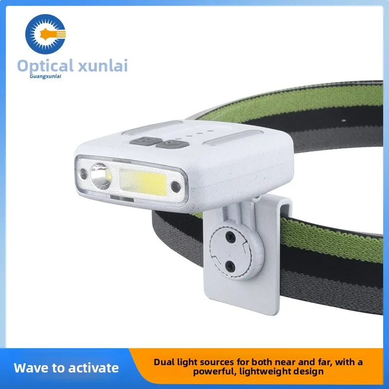 Наружный датчик хода, крышка, налобный фонарь, сверхдлительный срок службы батареи, сильный свет для ночного освещения, портативная фара для улицы
Наружный датчик хода, крышка, налобный фонарь, сверхдлительный срок службы батареи, сильный свет для ночного освещения, портативная фара для улицы