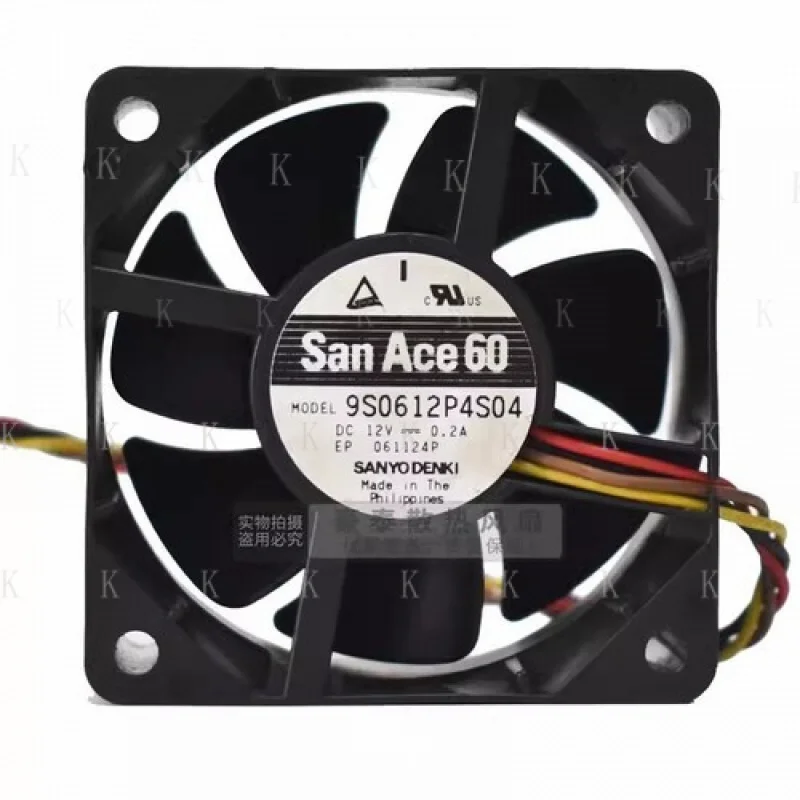 C для Sanyo 9S0612P4S04 6025 DC12V 0,2A 4-проводной ШИМ бесшумный охлаждающий вентилятор
C для Sanyo 9S0612P4S04 6025 DC12V 0,2A 4-проводной ШИМ бесшумный охлаждающий вентилятор