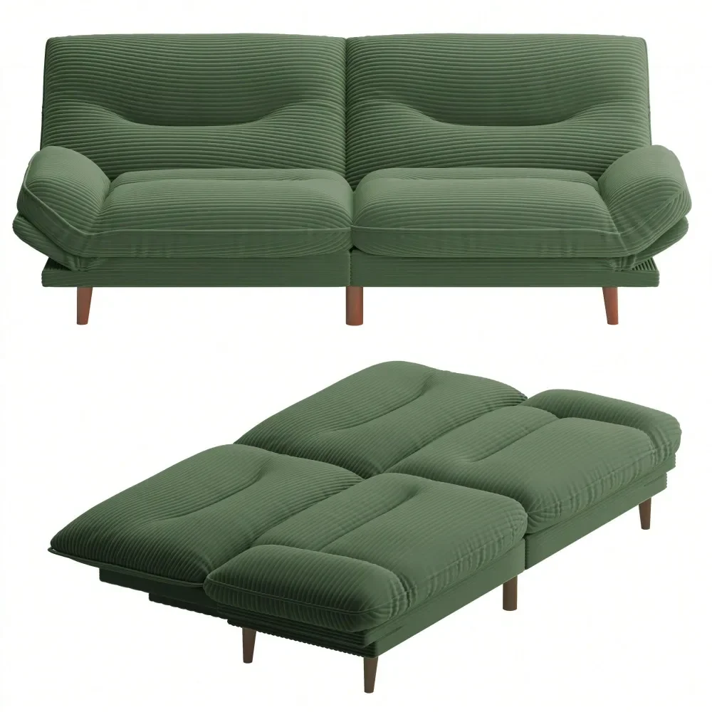 Futon Sofa Bed, Comfy Loveseat Sleeper Sofa With Adjustable Backrest Armrest, 2 Seater Twin Futon Couch For Living Room Bedroom
Futon Sofa Bed, Comfy Loveseat Sleeper Sofa With Adjustable Backrest Armrest, 2 Seater Twin Futon Couch For Living Room Bedroom