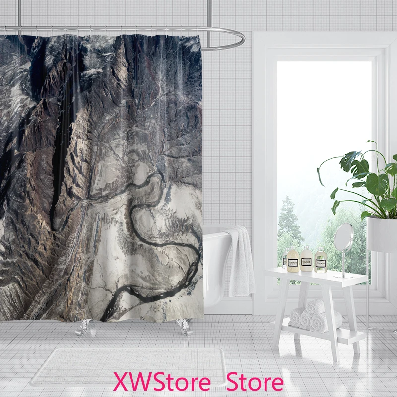 Waterproof and Mildew Proof Stone Beach Shower Curtain Bathroom Decorative Art Shower Curtain with Hook
Waterproof and Mildew Proof Stone Beach Shower Curtain Bathroom Decorative Art Shower Curtain with Hook