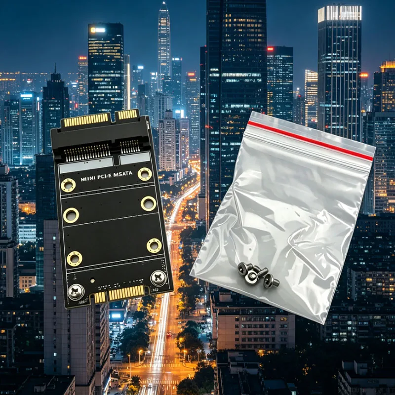 mSATA to mSATA Adapter mSATA SSD Converter or Mini PCIE to Mini PCIE Expansion Card Riser Board for Mini PCI-E Wifi Network Card
mSATA to mSATA Adapter mSATA SSD Converter or Mini PCIE to Mini PCIE Expansion Card Riser Board for Mini PCI-E Wifi Network Card