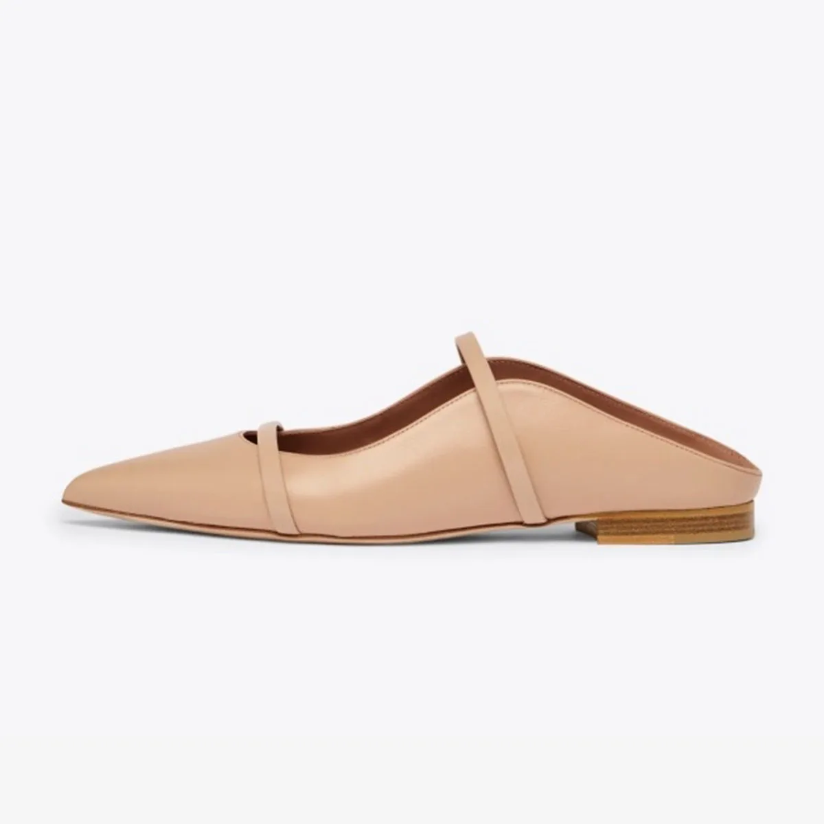 Arden Furtado Summer Apricot One-word band Mules Pointed toe Pull-on Flat Fashion Closed toe slippers Extra large size
Arden Furtado Summer Apricot One-word band Mules Pointed toe Pull-on Flat Fashion Closed toe slippers Extra large size
