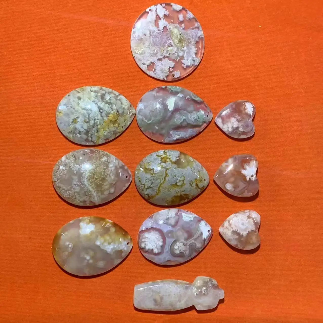 1pcs/lot Natural Various Shape Cherry Blossom Pattern Agate Pendant necklace water droplets round Heart-shaped wonderful taki
1pcs/lot Natural Various Shape Cherry Blossom Pattern Agate Pendant necklace water droplets round Heart-shaped wonderful taki