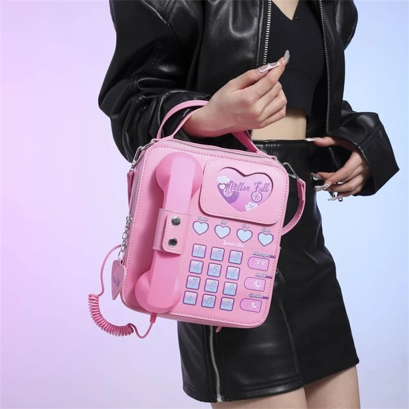 Y2K Phone Backpacks Back To School Crossbody Bag Creative Sweet Girl Fun Personality Fashion Phone Backpacks Bag Women's Handbag
Y2K Phone Backpacks Back To School Crossbody Bag Creative Sweet Girl Fun Personality Fashion Phone Backpacks Bag Women's Handbag