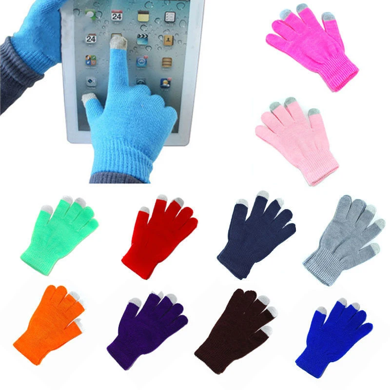 Autumn Winter Touch Screen Knitted Gloves Women Men Warm Stretch Wool Thin Thick Anti-Slip Business Full Finger Gloves Mittens
Autumn Winter Touch Screen Knitted Gloves Women Men Warm Stretch Wool Thin Thick Anti-Slip Business Full Finger Gloves Mittens