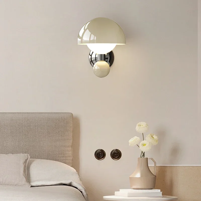Wall Lamp Creamy Style Mushroom Shaped LED Wall Lamp for Hallway Study Living Room Children's Room Creative Ambient Light
Wall Lamp Creamy Style Mushroom Shaped LED Wall Lamp for Hallway Study Living Room Children's Room Creative Ambient Light