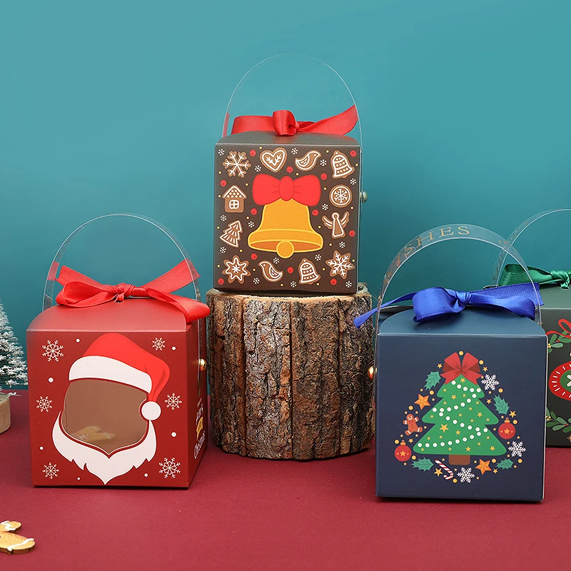 4pcs Christmas Paper Box with Window Santa Claus Candy Cookie Gift Packaging Boxes Christmas Decorations for Home Navidad Notal
4pcs Christmas Paper Box with Window Santa Claus Candy Cookie Gift Packaging Boxes Christmas Decorations for Home Navidad Notal