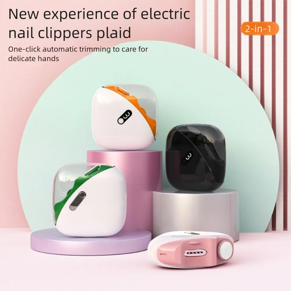 Rechargeable Electric Nail Clippers LED Light Fingernail Care Automatic Nail Trimmer Pedicure Nail Polishing Tool Kids Adults
Rechargeable Electric Nail Clippers LED Light Fingernail Care Automatic Nail Trimmer Pedicure Nail Polishing Tool Kids Adults