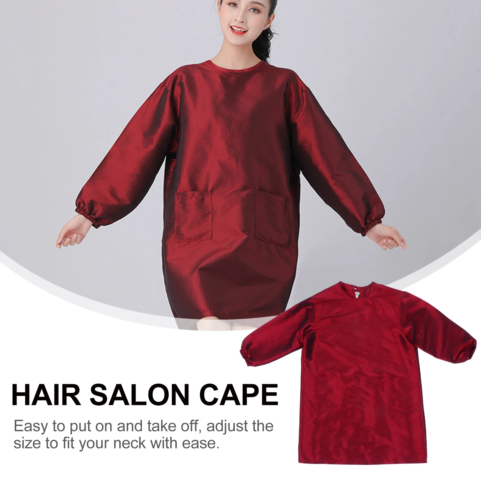 Hairdresser Salon Hairdresser Apron Clothes Apron Black Adult Miss Stylist Barber Shop Reusable Clean Nail Spa
Hairdresser Salon Hairdresser Apron Clothes Apron Black Adult Miss Stylist Barber Shop Reusable Clean Nail Spa