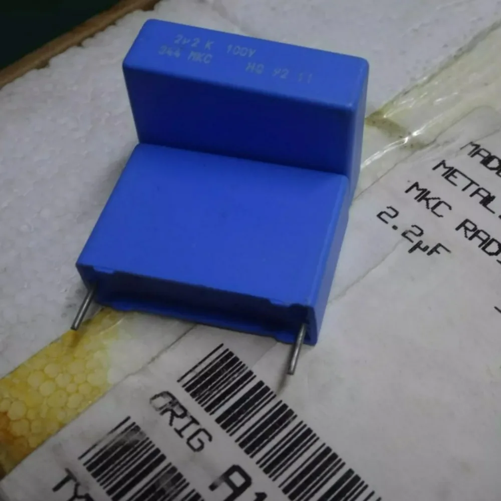 5pcs/lot MKC344 2.2uf 100V 2u2 225 K Brand New 22.5mm Film Capacitor
5pcs/lot MKC344 2.2uf 100V 2u2 225 K Brand New 22.5mm Film Capacitor