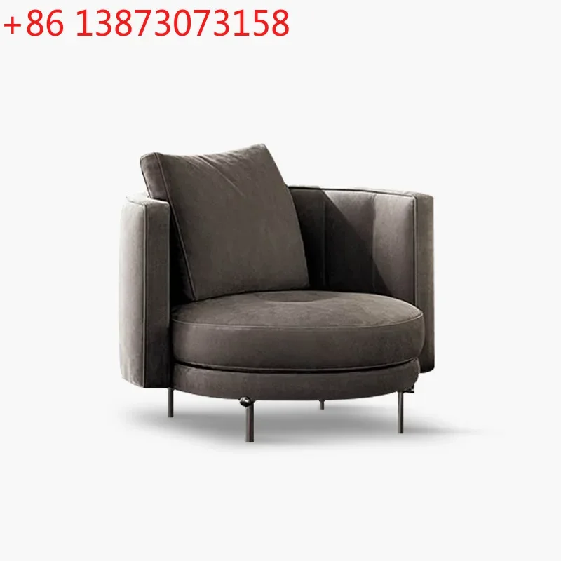 TJXLO8050 Italian minimalist single small apartment living room round furniture fabric leisure chair
TJXLO8050 Italian minimalist single small apartment living room round furniture fabric leisure chair