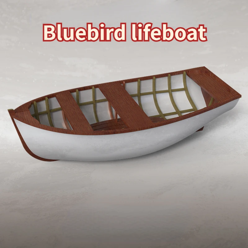 1/12 Blue Bird Lifeboat Model Assembly Kit Double Proportional Small Wooden Boat B Laser Cutting Kit
1/12 Blue Bird Lifeboat Model Assembly Kit Double Proportional Small Wooden Boat B Laser Cutting Kit