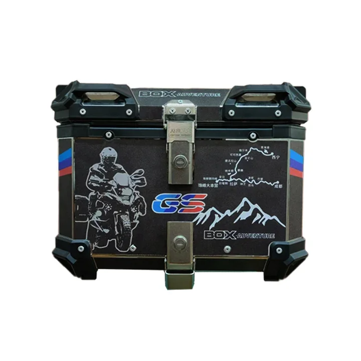 55L Black Aluminum Top case Motorcycle Top Box Motorcycle Tail Box Motorcycle Luggage Box
55L Black Aluminum Top case Motorcycle Top Box Motorcycle Tail Box Motorcycle Luggage Box