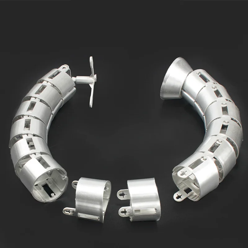 Thickened ABS Plastic Computer Desk Bottom Serpentine Threading Pipe for Conference Room Hidden Wire Routing Groove Cable Manage
Thickened ABS Plastic Computer Desk Bottom Serpentine Threading Pipe for Conference Room Hidden Wire Routing Groove Cable Manage