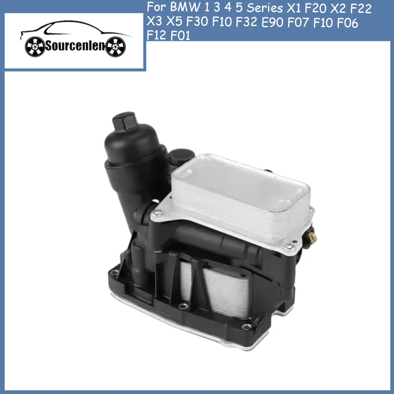 Brand New Engine Oil Filter Assembly for BMW 1 3 4 5 Series X1 F20 X2 F22 X3 X5 F30 F10 F32 E90 F07 F10 F06 F12 F01 11428507697
Brand New Engine Oil Filter Assembly for BMW 1 3 4 5 Series X1 F20 X2 F22 X3 X5 F30 F10 F32 E90 F07 F10 F06 F12 F01 11428507697