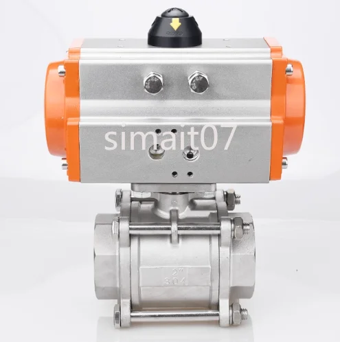 3-Piece Pneumatic Ball Valve - DN8-DN50 Full Size Range with 304 Stainless Steel Body & Double Acting Cylinder
3-Piece Pneumatic Ball Valve - DN8-DN50 Full Size Range with 304 Stainless Steel Body & Double Acting Cylinder