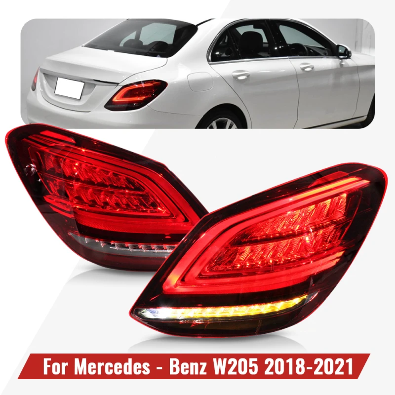 LED Tail Light For RHD Benz W205 C180 C200 C250 C300 C350e C63 C43 2018 2019 2020 2021 Turn Signal Rear Lamp Car Accessories
LED Tail Light For RHD Benz W205 C180 C200 C250 C300 C350e C63 C43 2018 2019 2020 2021 Turn Signal Rear Lamp Car Accessories
