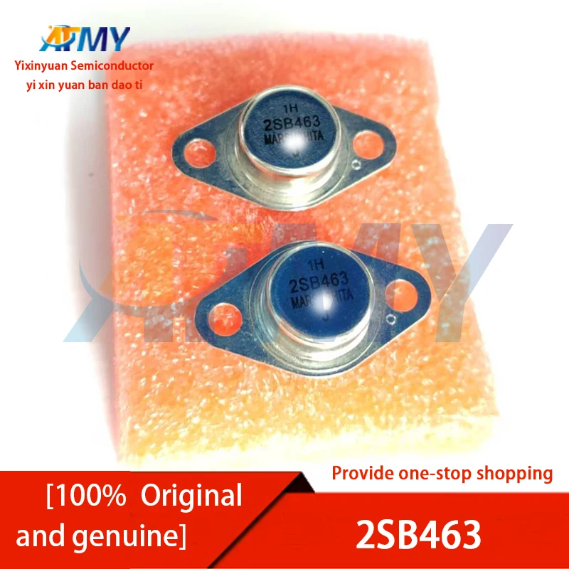2piece 2SB463 Gold-Sealed Transistor TO-66
2piece 2SB463 Gold-Sealed Transistor TO-66