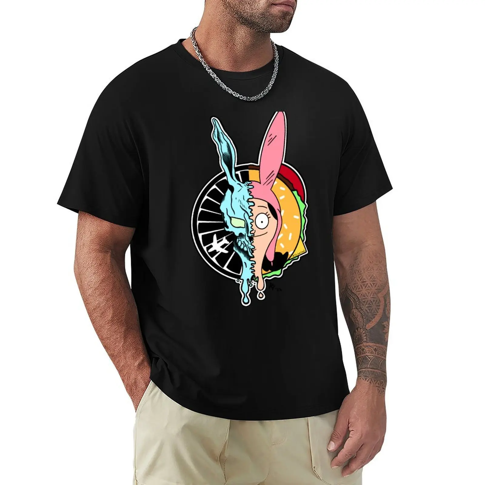 Donnie Darko/Bob’s Burgers Mashup T-Shirt plain sweat rapper graphic tees mens cotton t shirts
Donnie Darko/Bob’s Burgers Mashup T-Shirt plain sweat rapper graphic tees mens cotton t shirts