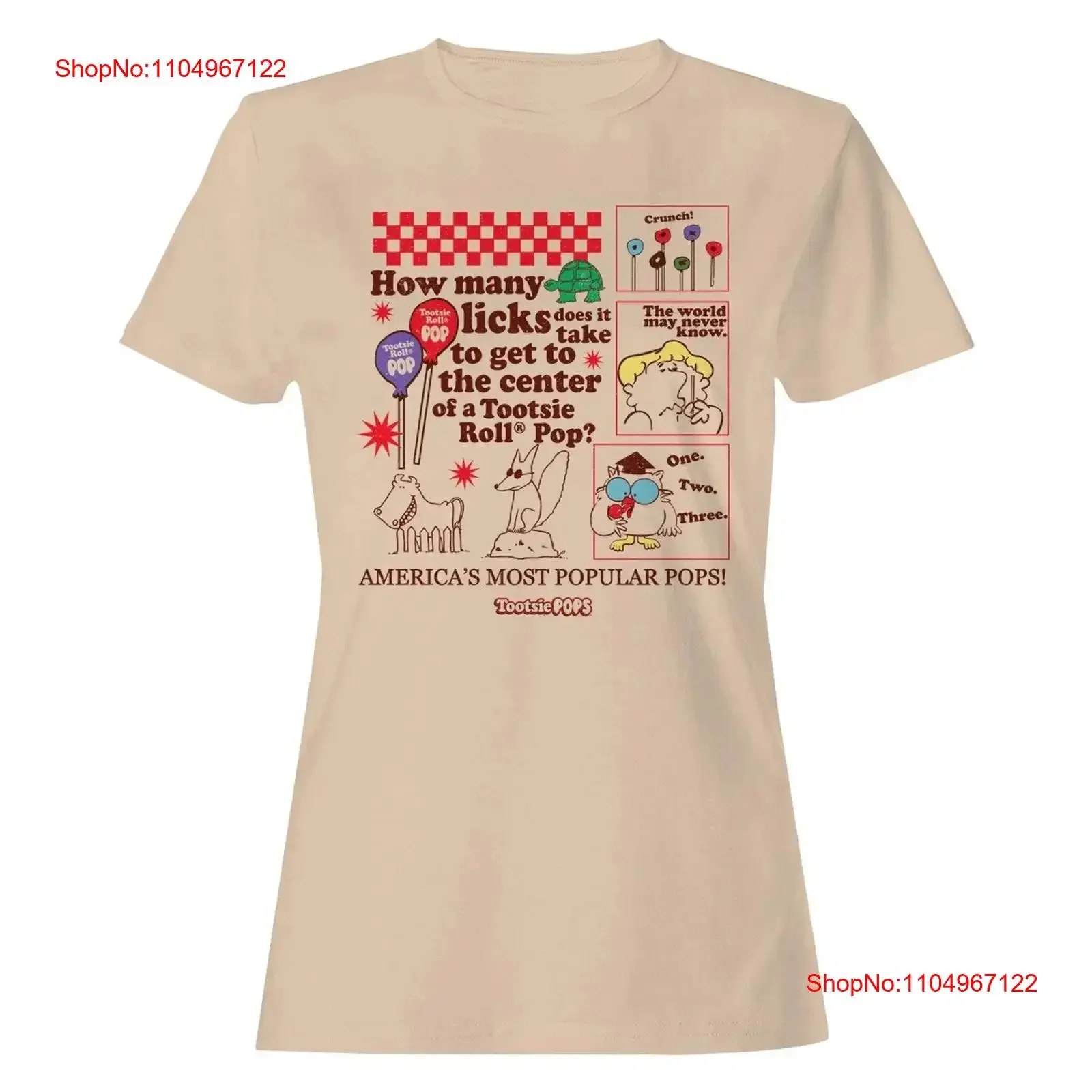 Официально лицензированная женская футболка Tootsie Roll Pop в стиле ретро с пазлом, винтажная, универсальная, стильная, удобная, с графикой
Официально лицензированная женская футболка Tootsie Roll Pop в стиле ретро с пазлом, винтажная, универсальная, стильная, удобная, с графикой